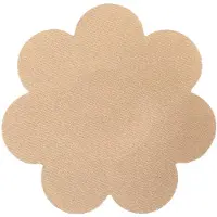 Bye Bra Women Breast Lift Pads + Satin Nipple Covers Beige-Maat F-H