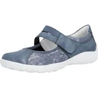 Remonte Dames Bandschoen - R3510-13 Jeansblauw - Maat 40