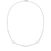Elli - Halsketting - Dames Plaatje Hanger Filigraan in 925 Sterling Zilver - Dames