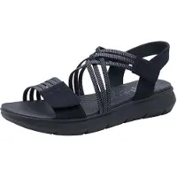 Jana Dames Sandaal - 28766-805 Blauw - Wijdte H - Maat 39