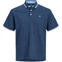 Jack & Jones Shirt 'JPRPAULOS' blauw / navy / lichtblauw / wit