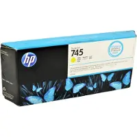 HP 745 (F9K02A) Inktcartridge Geel Hoge capaciteit
