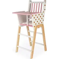 Janod Candy Chic High Chair Wit,Roze 3-6 Years Kinderen