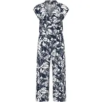 Betty Barclay Jumpsuit donkerblauw / wit