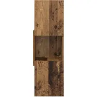 vidaXL Hoekkast 30,5x30x95cm Bewerkt hout Oudhout