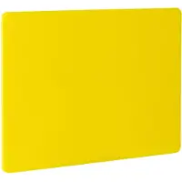 Super Merchant HACCP snijplank - Geel - LDPE - 325x265mm - Dubbelzijdig - Vaatwasbestendig