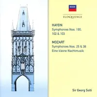 Import Symphonies numéros 100, 102, 103 Symphonies numéros 25, 38 Kleine Nachtmusik