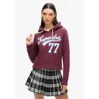 Superdry Sweatshirt 'Super 77' pastelblauw / cyclaam