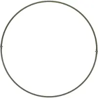 vidaXL Plantenring Olijf Groen 40 x 40 x 20 cm Koudgewalst staal