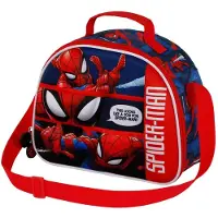 Spiderman - Marvel - Spiderman Stronger-3D - Thermische Lunchtas - Snack - Rood