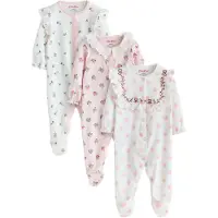 Next Nachtkledij 'Cath Kidston' groen / pink / rood / wit
