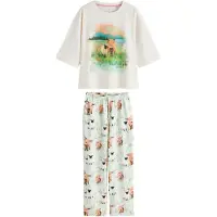 Next Pyjama lichtgroen / gemengde kleuren