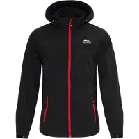 NORDBERG Mats - Softshell Outdoor Zomerjas Heren - Zwart Melange - Maat M