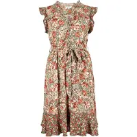 Apricot Zomerjurk kaki / lichtoranje