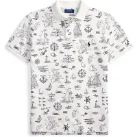 Ralph Lauren Shirt navy / wit