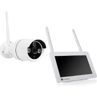 Smartwares CMS-30400 Draadloze Beveiligingscamera set – optimale beveiliging van je huis – volledig draadloos