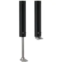 Dictator Deurvastzetter ZE-160 160mm - Zwart