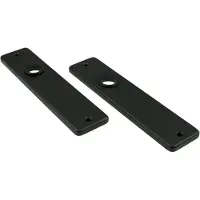 Ami Kortschild 180x41Rh Blind Zwart