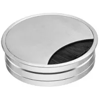 JNF Nf Buro Kabeldoorvoer Rond 80mm Rvs