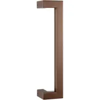 GPF bouwbeslag Deurgreep D-model 22x22x300mm/ 278mm Bronze blend