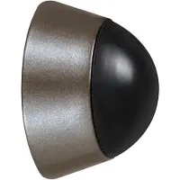 GPF bouwbeslag Deurstopper rond 37,5x25 mm Mocca blend