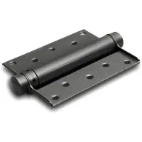 Dx Bommer scharnier enkelwerkend 30/100 mm deurdikte 25-30 mm - zilvergrijs
