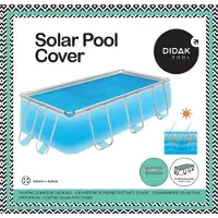 Didak Isolerend Noppenfolie – 956 x 488 cm Solar Afdekzeil Rechthoekig zwembad
