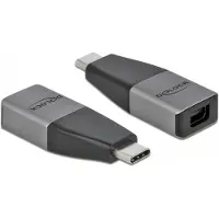 DeLOCK USB Type-C Adapter to mini DisplayPort (DP Alt Mode) 4K 60 Hz – compact design
