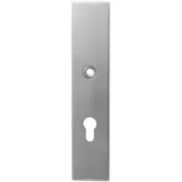 GPF bouwbeslag RVS geborsteld VH binnenschild SKG*** 248x52x8mm rechthoekig PC55