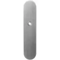 GPF bouwbeslag GPF VH buitenschild SKG*** 248x52x11 mm afgerond blind met krukgat