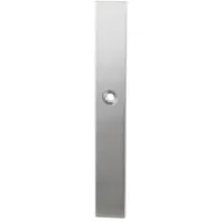 GPF bouwbeslag GPF Langschild XL rechthoekig WC63/8 grote knop