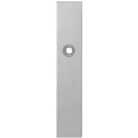 GPF bouwbeslag Langschild rechthoekig 218x40x8.5mm BB72 - RVS geborsteld - Linksdraaiend