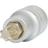 Ks Tools 911.1367, Doppelsleutel, 1/2", metrisch, 1 kop, T50, chroomvanadiumstaal