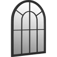 vidaXL Spiegel 60x45 cm ijzer zwart
