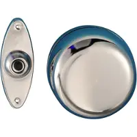De beer Deurbel 670 75Mm Mechanisch Kap Verchr