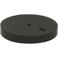 Artitec Deurstop verhoger 10 mm rubber zwart