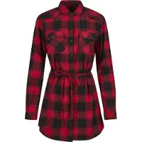 Brandit Blouse rood / zwart