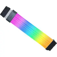 Lian Li Voedingskabel - Lian-Li Strimer Wireless - 20/24 pin - 0.2m - Zwart/Wit