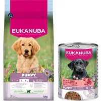 Eukanuba hondenvoer grote rassen lam & rijst puppy's - 12 kg