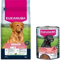 Eukanuba hondenvoer senior large breed lam & rijst - 12 kg