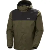 Helly Hansen Vancouver/HH Rain, regenpak, heren, groen/zwart