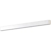 Nowodvorski Lighting Wandlamp Soft, wit / opaal, Woon-/ Eetkamer, Aluminium, Modern, wandlamp