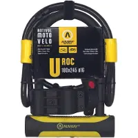 Auvray Antivol U Roc 104x195 ø12mm + Kabel 1m