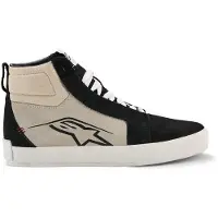 Alpinestars Ride-63 Leather, schoenen ,Zwart/Grijs/Wit ,13.5 US
