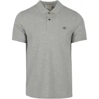Gant Shirt grijs gemêleerd