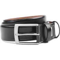 Profuomo Riem Leer Zwart