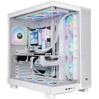 Thermaltake View 380 XL TG ARGB Snow White Midi-tower PC-behuizing Sneeuwwit