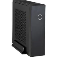 Chieftec Bureaucomputer - - IX-03B-90W - Zwart - Bedraad - Compact