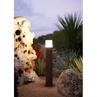 Beneito Faure Tura Buiten Bolderlamp Corten | 3000 K | 60 cm