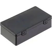 Alutec 2212.060 Scharnierbox ESD (b x h x d) 225 x 60 x 125 mm Zwart 1 stuk(s)